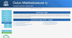 Desktop Screenshot of merikoski.oulunmiekkailuseura.fi